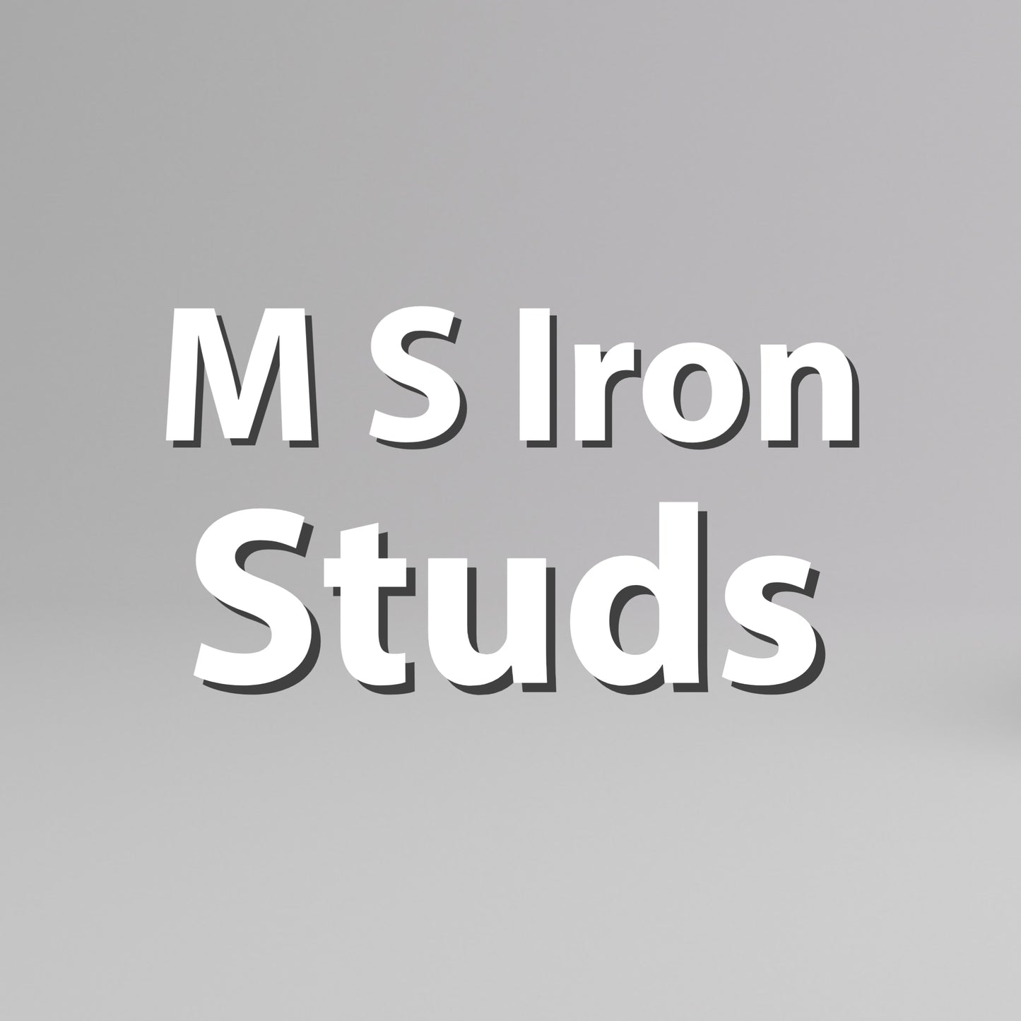 Vastu Remedy MS Iron Studs Small